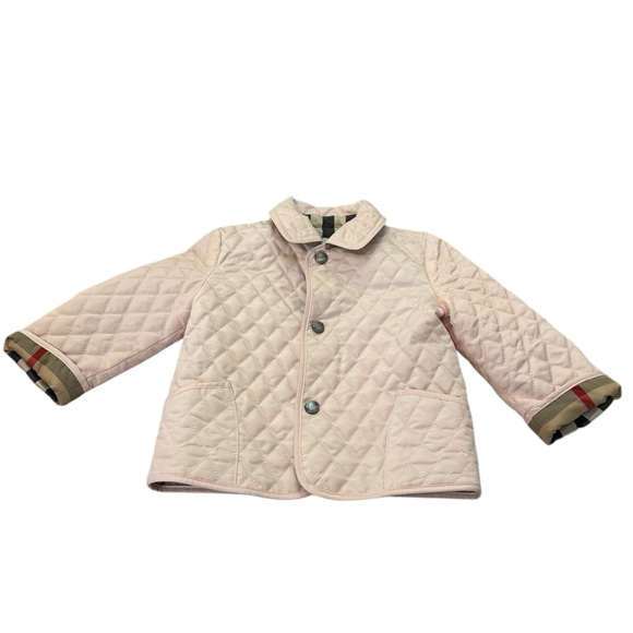Burberry Children 9M Quilted Jacket Nova Check Coat - Picture 2 of 11